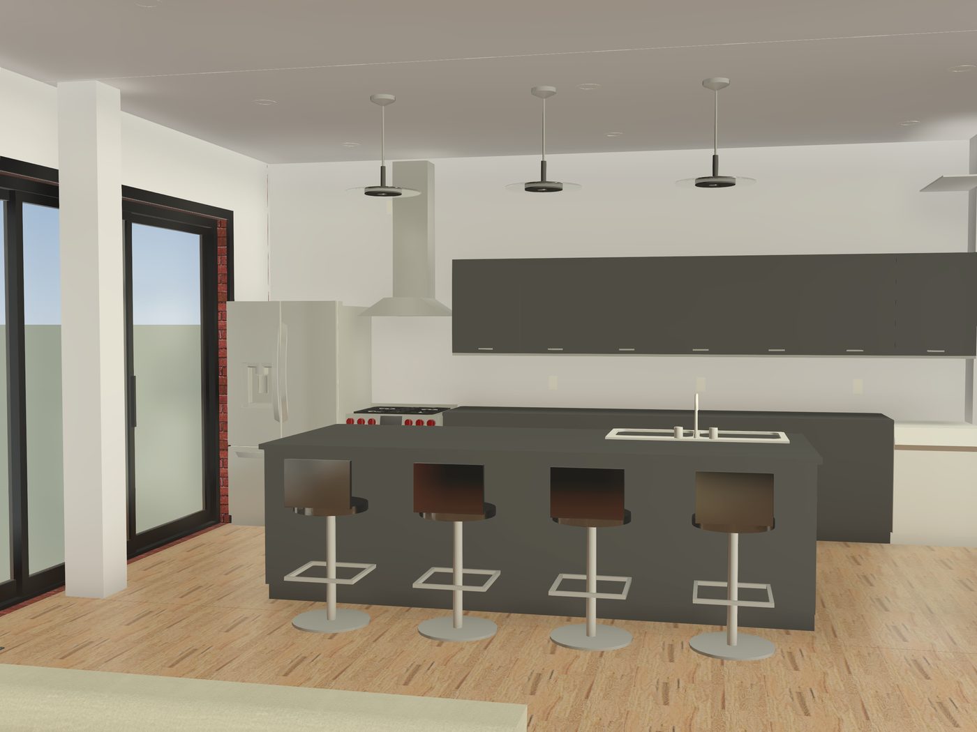 Kitchen render